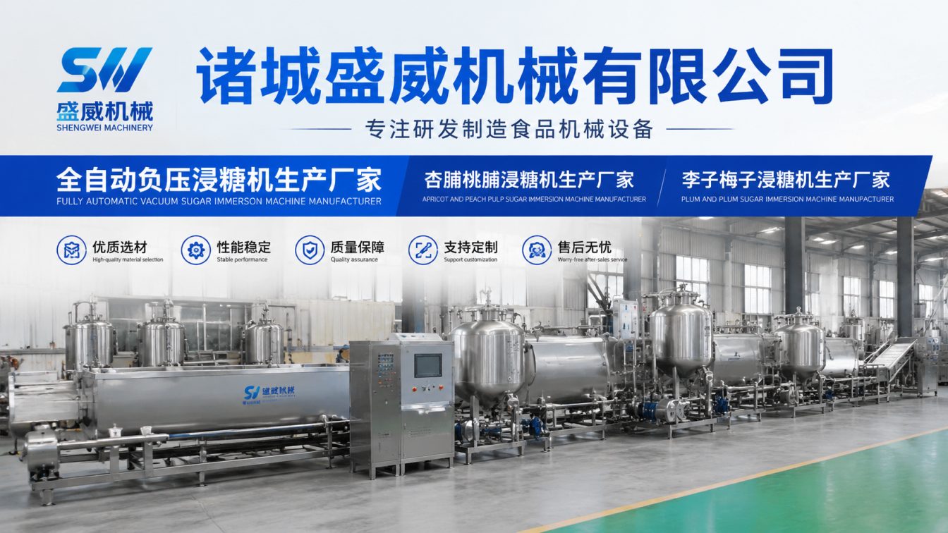 黔南布依族苗族自治州为果脯加工提供负压浸糖方案